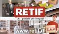 È on-line lo shop di RETIF. Prodotti e arredi per negozi dalla A alla Z