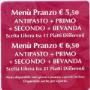 Menu' Fisso Pranzo