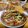 Pizza con Patatine