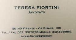 Avv. Teresa Fiortini