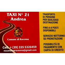 Taxi N°21  Andrea - Comune di Ravenna