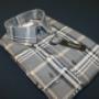 Camicia a Quadri Grigia e Nera