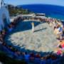 Meditazione retreats mare