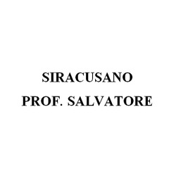 Siracusano Prof. Salvatore