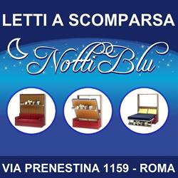 NOTTI BLU - LETTI A SCOMPARSA ROMA