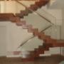 Scala con Parapetto in Vetro
