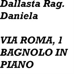 Dallasta Rag. Daniela