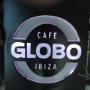 Globo, Radio, Radio Globo, Ibiza, Cafe, Logo, Led, Black, Insegna Luminosa, Insegna, Luminosa, Scritta, Scritte