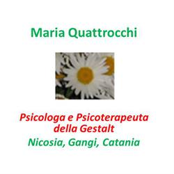 Maria Quattrocchi Psicologa e Psicoterapeuta della Gestalt
