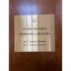 Studio dei Notai Avv. Tomaso Giordano e Avv. Aurora Granara