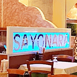 Sayonara