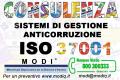 Obiettivi della ISO 37001