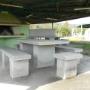 Panchine e Tavolini in Cemento
