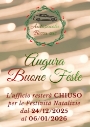chiusura natalizia 2025 2026