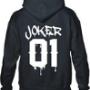Felpa con cappuccio Joker 01
