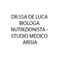 Dr.ssa De Luca  Biologa Nutrizionista -  Studio Medico Arisia