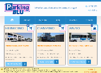 Sito di Parking Blu Parcheggio Fiumicino
