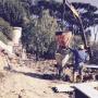 consolidamento del castello di Via Aurelia tecno pozzi 2002 trivellatori roma