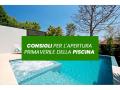 Apertura primaverile piscina