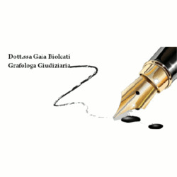 Biolcati Dott.ssa Gaia Grafologa Giudiziaria
