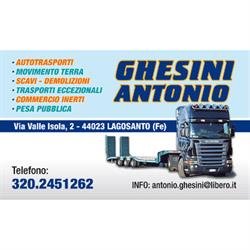 Ghesini Antonio Autotrasporti Movimento Terra