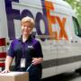 FedEx Express shipping courier in Taranto