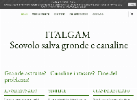 Sito di ITALGAM scovoli salva gronde