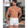 BOXER Uomo Art.AURELIO Elastico ricoperto
Intimo UOMO Jersey Bielastico 94%Cotone  6%Lycra
Colori disponibili : BIANCO e NERO Astuccio 2 paia
Made in ITALY