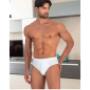 SLIP Uomo Art.TIBERIO Elastico ricoperto 
Intimo UOMO Jersey Bielastico 94%Cotone  6%Lycra
Colori disponibili : BIANCO e NERO Astuccio 2 paia
Made in ITALY