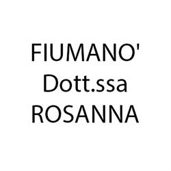 Fiumanò Dott.ssa Rosanna