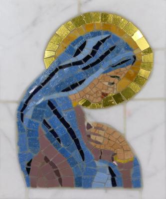 Mosaico-Madonna