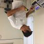 Roberto alle prese con il laser
