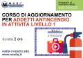 Il corso formativo per addetti antincendio in attività livello 2