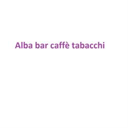 Alba bar caffè tabacchi