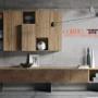 soggiorno legno naturale