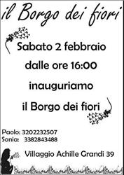 Fioraio Il Borgo Dei Fiori