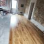 plancia rovere rustico con stuccature nere finitura a vernice