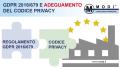 Consulenza per il GDPR e adeguamento da parte del Codice Privacy