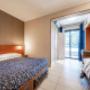 Guest room with single beds