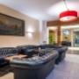 Spacious lobby
