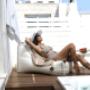 Terrazzino con jacuzzi in camera