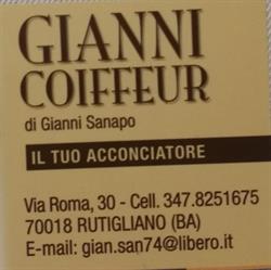 gianni coiffeur