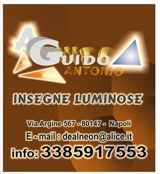INSEGNE LUMINOSE ANTONIO GUIDO NAPOLI