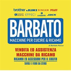 BARBATO MACCHINE PER CUCIRE