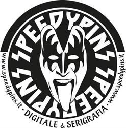 Speedy pins serigrafia, stampa digitale, pins