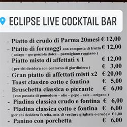 Eclipse live cocktail bar