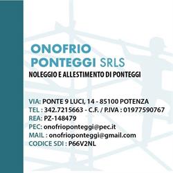 Onofrio ponteggi SRLS