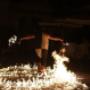 Effetti scenografici nello spettacolo Firestrom - Tempesta di Fuoco