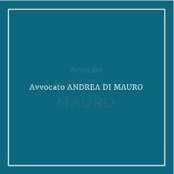 Avv. Andrea Di Mauro