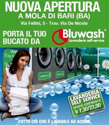 Lavanderia Self-Service Bluwash Mola di Bari